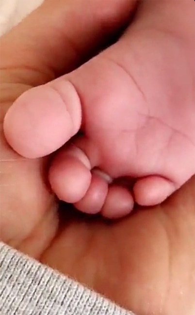 Kylie Jenner, Stormi, Webster, Daughter, Babe, Toes, Snapchat